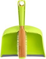 🌿 full circle clean team brush & dustpan set, green: a perfect cleaning solution! logo