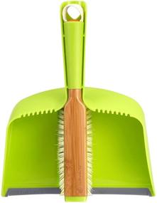 img 4 attached to 🌿 Full Circle Clean Team Brush & Dustpan Set, Green: A Perfect Cleaning Solution!