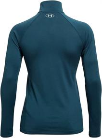 img 2 attached to 👚 Under Armour Women's Tech 1/2 Zip Long-Sleeve Pullover: Comfortable and Stylish Workout Essential