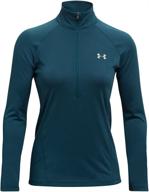 👚 under armour women's tech 1/2 zip long-sleeve pullover: comfortable and stylish workout essential логотип