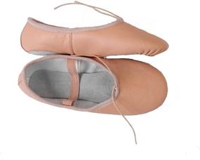 img 3 attached to Adult Split Leather Ballet Slipper