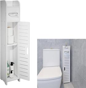 img 4 attached to FRSTONE Bathroom Storage Organizer Furniture