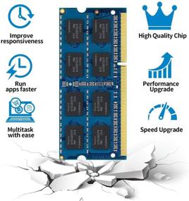 img 2 attached to 💻 Motoeagle 8 ГБ (2x4 ГБ) ПЗУ DDR3 1333 МГц для ноутбука - Совместим с компьютерами Intel, AMD и Mac.