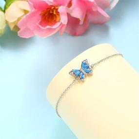 img 2 attached to Butterfly Butterflies Birthstone Friendship Inspirational