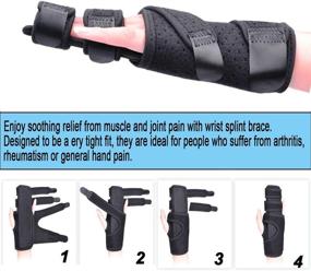 img 1 attached to Footsihome Immobilizer Contractures Arthritis Tendonitis