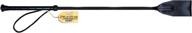 🐎 fiberglass shaft horse riding crop with double leather slapper logo