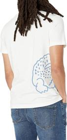 img 1 attached to Lacoste Sleeve Around Graphic T Shirt Men's Clothing