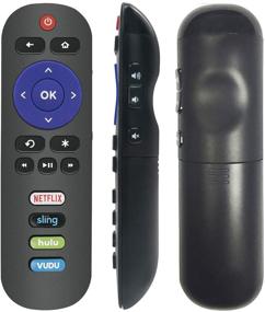 img 1 attached to 📺 Enhance Your TCL ROKU TV Experience: RC280 RC282 Replacement Remote Control with Netflix Sling Hulu Vudu Shortcut Key for 55P605 32S301 28S303 32S303 40S303 43S303 49S303 28S305 32S305 40S305 55US5800 65US5800