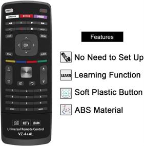 img 1 attached to 📱 Gvirtue Универсальный пульт дистанционного управления: совместимая замена для телевизора Vizio серии E/M с клавиатурой