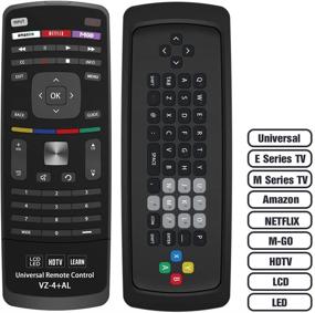img 4 attached to 📱 Gvirtue Универсальный пульт дистанционного управления: совместимая замена для телевизора Vizio серии E/M с клавиатурой