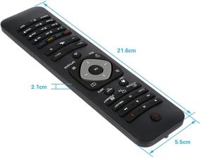 img 2 attached to 📺 Enhanced Universal Philips Remote Control: Perfect Replacement for Philips TV, Compatible with LCD LED TVs