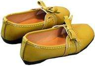 vokamara little girls round toddler girls' shoes for flats logo