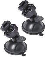 🚗 suction cup mount for yi dash cam 2.7', uniden dashcam, black box g1w dash camera - secure, easy install & heat resistant (2 pcs) logo
