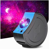 🌌 zenoplige star projector galaxy light: transform your space into a colorful nebula with led clouds - perfect gift for kids and youth логотип