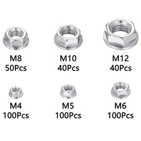 img 3 attached to PGMJ Stainless Serrated Assortment Locknuts