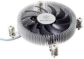 img 4 attached to 💻 Super Slim Profile CPU Cooler LGA 1156/1155/1150 Intel LGA115X NT07-115X by Silverstone Tek