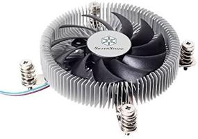 img 2 attached to 💻 Super Slim Profile CPU Cooler LGA 1156/1155/1150 Intel LGA115X NT07-115X by Silverstone Tek