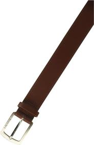 img 2 attached to 👔 Lacoste Men's Accessories: Thick Buckle Brandy Belt for Men