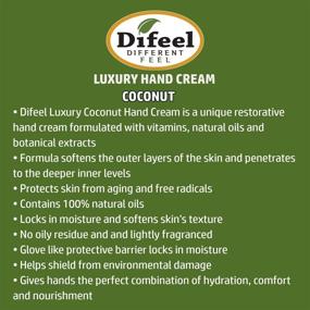 img 3 attached to Difeel Therapeutic Coconut Oil Hand Cream 1.4 oz (6-Pack): Intensive Moisturizing for Soft Hands