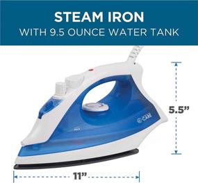 img 3 attached to Commercial Care 1200 Watts Steam Irons & Steamers