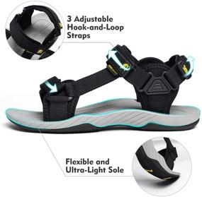 img 2 attached to 👣 Explore the Best CAMELSPORTS Women's Hiking Sandals: Comfortable, Flat, and Perfect for Summer Adventures!