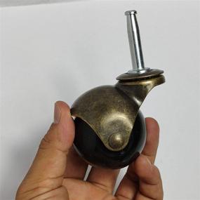 img 1 attached to Enhance Your Antique Furniture with Casters: Explore Our Replacement Inserts