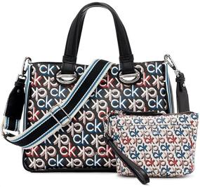 img 4 attached to Calvin Klein Lucia Novelty Shopper