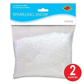 img 3 attached to Beistle ❄️ Sparkling Snow, 2 oz