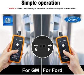 img 1 attached to 🔧 VXDAS 2-in-1 TPMS Relearn Tool - UL50448 - Compatible for GM and F150 Vehicles - Automotive Tire Pressure Monitor Sensor Reset Activation Tool