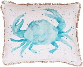 img 1 attached to Многоцветная подушка с росписью крабов Марло Лоренз "Carmello Crab Splatter Pillow" TH008464001E