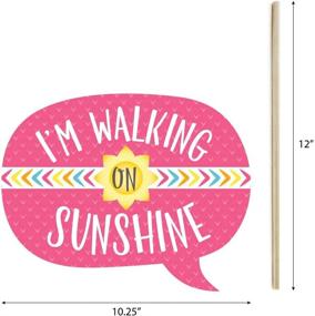 img 1 attached to 🌞 You are My Sunshine - Baby Shower or Birthday Party Photo Booth Props Kit - 20 Count by Big Dot of Happiness