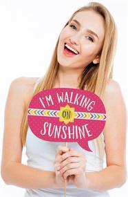 img 2 attached to 🌞 You are My Sunshine - Baby Shower or Birthday Party Photo Booth Props Kit - 20 Count by Big Dot of Happiness