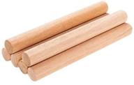 hardwood dowels pack inches long logo