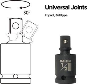 img 2 attached to 🔧 KAIFNT 4-шт. Набор универсальных адаптеров для воздействия, оптимизированный для SEO