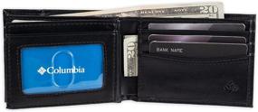 img 1 attached to 💼 Columbia Blocking Slimfold Wallet: A Stylish Solution for Men's Accessories and Wallet Organization