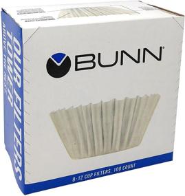 img 1 attached to 🔍 BUNN BCF100-B 100-Count Basket Filter (Pack Of 4) - Enhanced White Search-Engine-Optimized Product Name