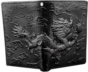 img 1 attached to 🐉 Vintage Dragon Vertical Leather of Superior Quality