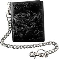 🐉 vintage dragon vertical leather of superior quality logo