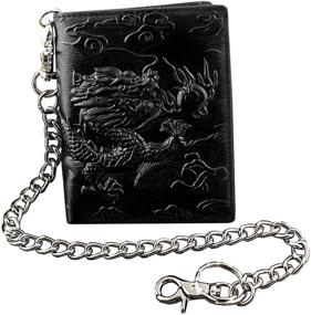 img 4 attached to 🐉 Vintage Dragon Vertical Leather of Superior Quality