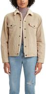 levi's women's ex-boyfriend trucker - addicted to women's clothing, coats, jackets & vests logo