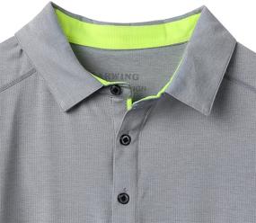 img 3 attached to ZARWING Moisture Wicking Quick Dry Shirts Men's Clothing in Shirts