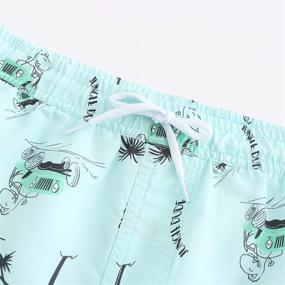 img 1 attached to 🏊 Boys' Swimwear: Sleeve Bathing Shorts, Swimsuits, and Swimwear Clothing