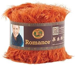 img 2 attached to 🔥 Пряный ощущения для уютных творений: пряжа Lion Brand Yarn Romance.