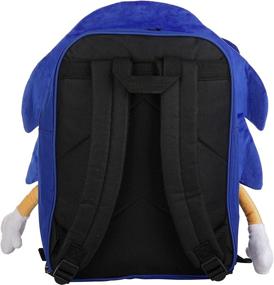 img 1 attached to Sonic The Hedgehog 3D Backpack: Embrace the Speed in Style!