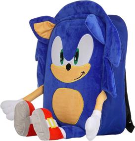 img 2 attached to Sonic The Hedgehog 3D Backpack: Embrace the Speed in Style!