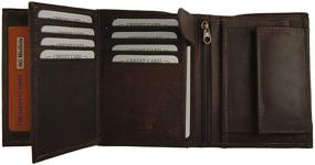 img 1 attached to European Trifold Cowhide Leather Wallets