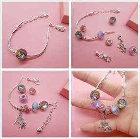 img 1 attached to Enchanting SHWIN Unicorn Gifts: Dazzling Rainbow Unicorn Jewelry Set for Girls and Women