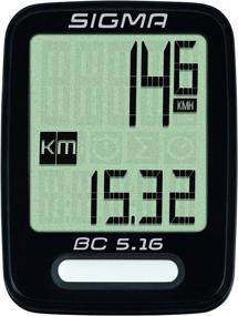 img 3 attached to 🔋 Enhance Your Cycling Performance with the Sigma BC 5.16 Wired Bike Computer