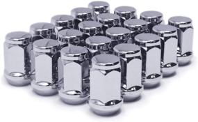 img 3 attached to 🔩 Mastiff 13757 Acorn Bulge Lug Nut Set - M12X1.5 Thread, Triple-Chrome Finish, 3/4 Hex, 60 Degree Conical Seat (Pack of 20) - After-Market Lug Nuts