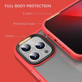 img 1 attached to Yootech Shockproof Compatible With IPhone 13 Pro Case 6